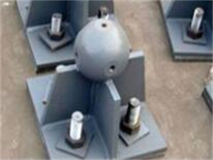 石狮螺栓球网架支座