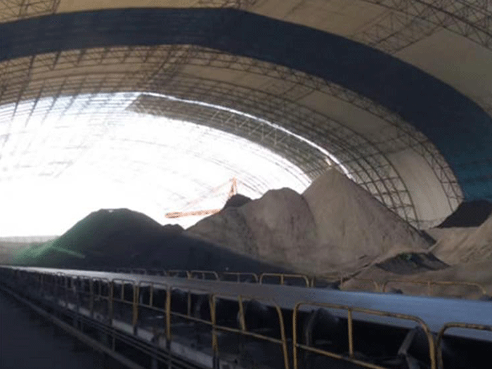 石狮煤棚料仓网架